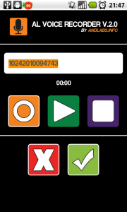 recorder_new New design of the record screen of the AL Voice Recorder